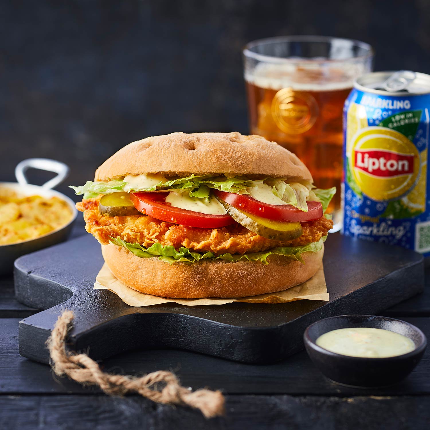 Festival Chicken Burger Menu